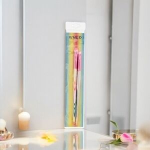 AYMIE B’ Gotta B Urban Eyeshadow & Angle Liner Brush Set Professional New